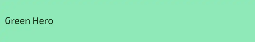 Green Hero